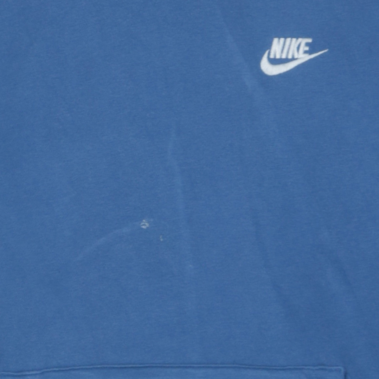 Nike Men's Blue Pullover Hoodie Small Regular Fit Fleece Sportswear