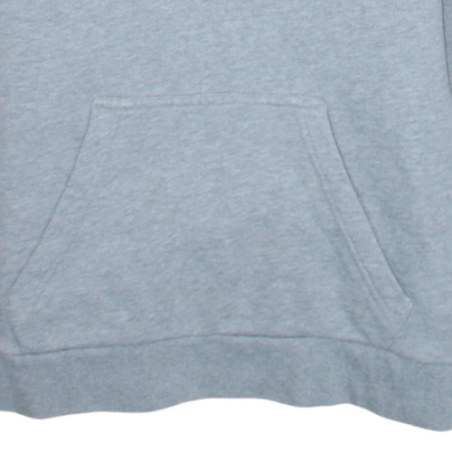Adidas Mens Grey Pullover Hoodie XS Regular Fit Logo Fleece