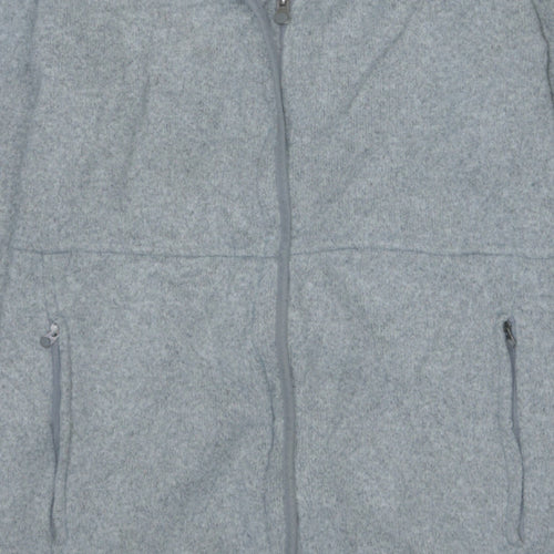 The North Face Womens Grey Fleece Full Zip Jacket XL