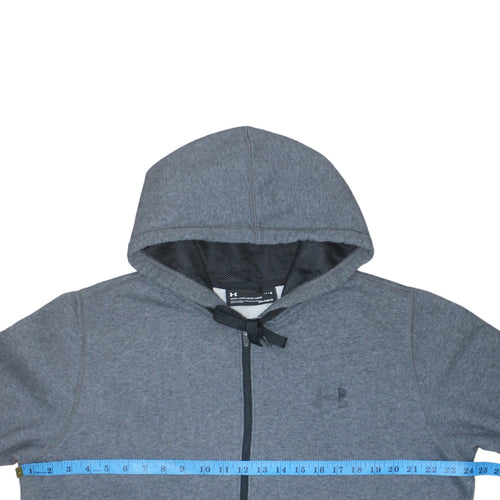 Under Armour Men's Grey XL Fleece Hoodie Sweatshirt