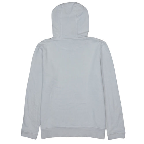 Kappa Men's White Pullover Hoodie Small Logo Graphic Sportswear