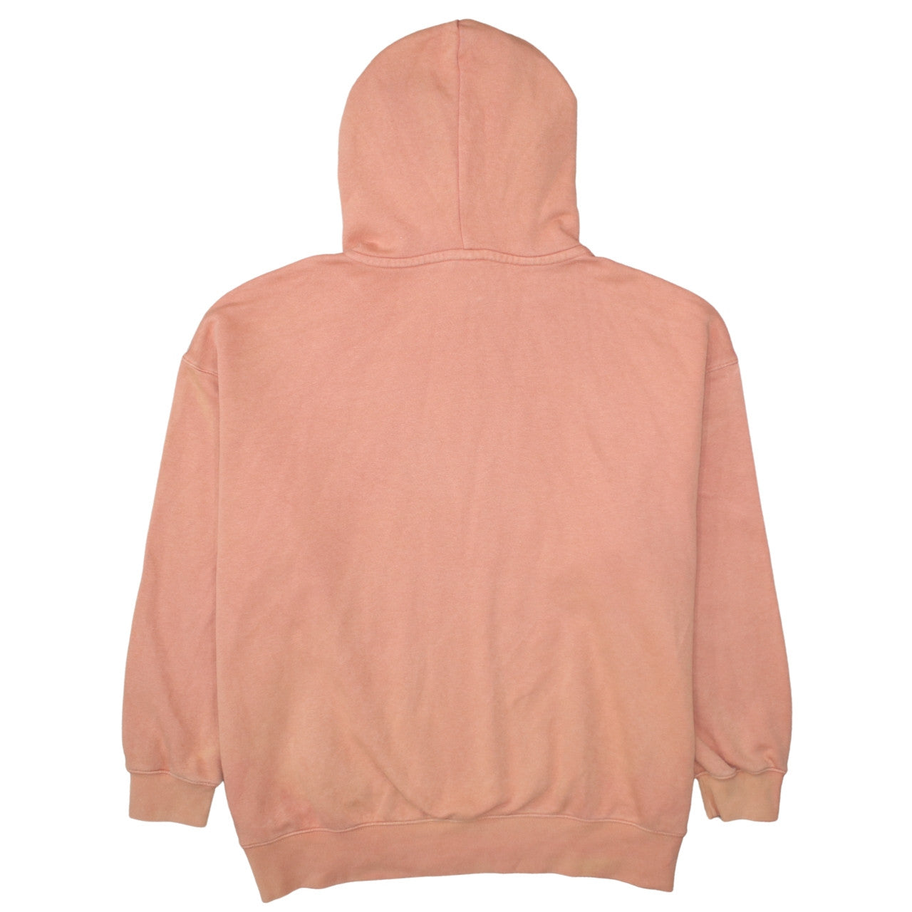 Nike Women’s Peach Pullover Hoodie L Cotton Blend Logo Sweatshirt