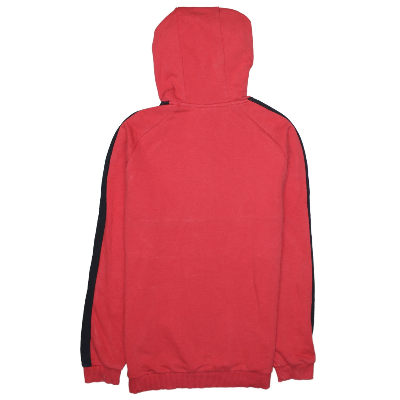 Fila Women's Red Pullover Hoodie Medium Cotton Blend Logo Style