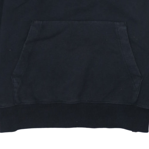 Champion Women's Black XS Pullover Sweatshirt with Logo Embroidery