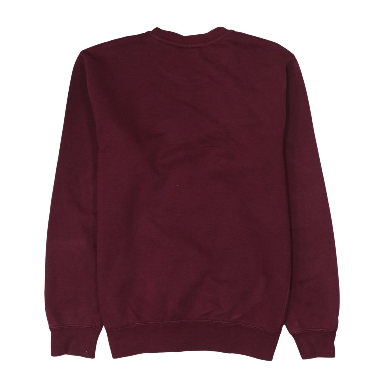 Nike Men's Maroon Crew Neck Sweatshirt Small Tall Cotton Blend