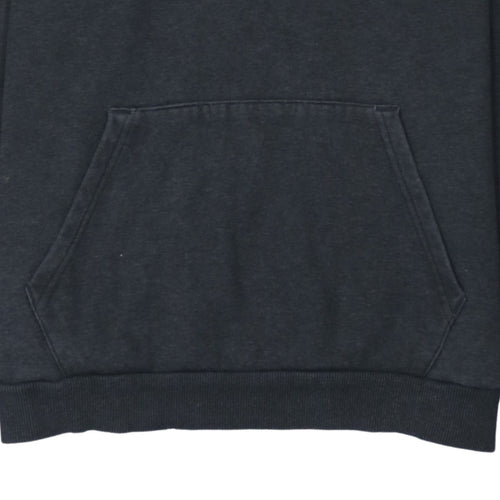 Puma Mens Black Pullover Hoodie Size M Hooded Sports Sweatshirt