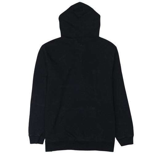 GAP Men's Black Pullover Hoodie L Logo Graphic Fleece Sweatshirt