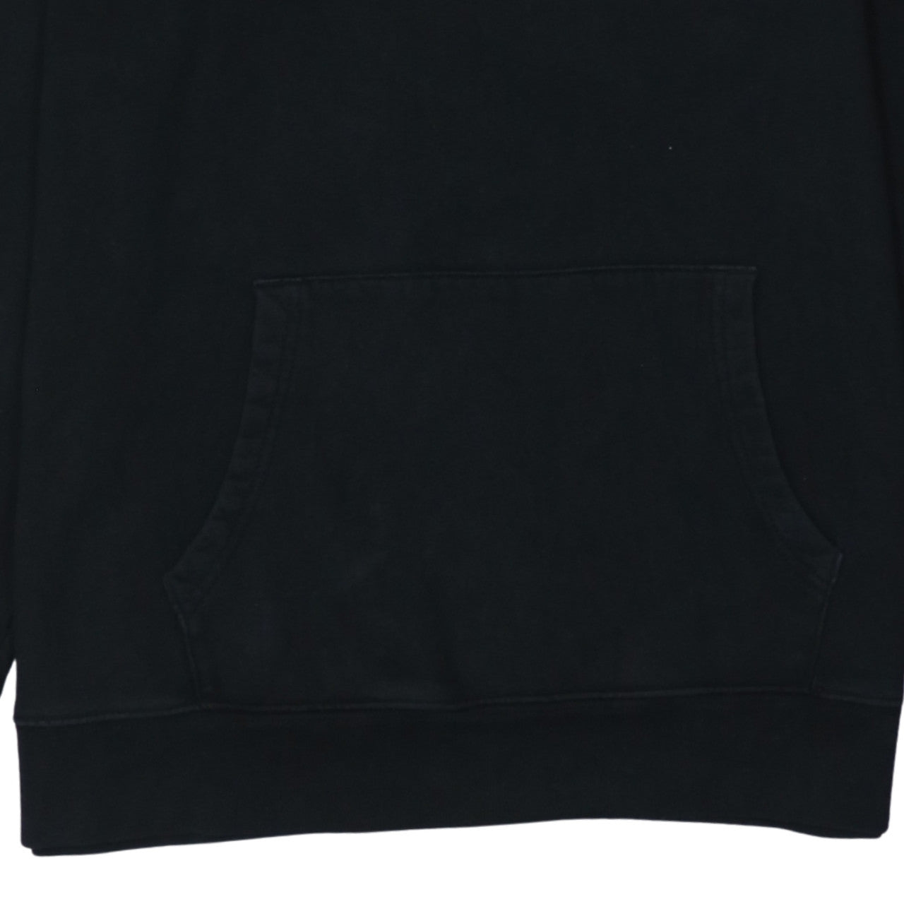 GAP Men's Black Pullover Hoodie L Logo Graphic Fleece Sweatshirt