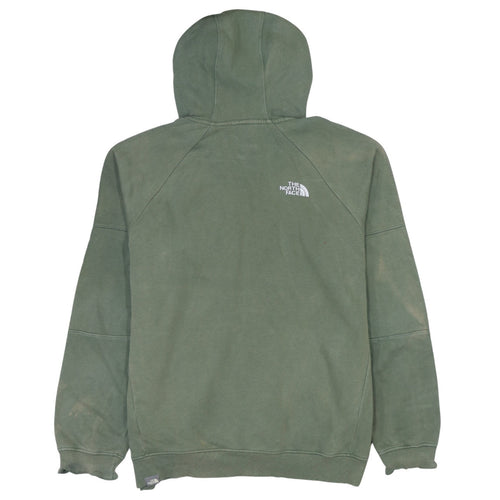 The North Face Mens Green Pullover Hoodie L Outdoor Fleece Sweatshirt