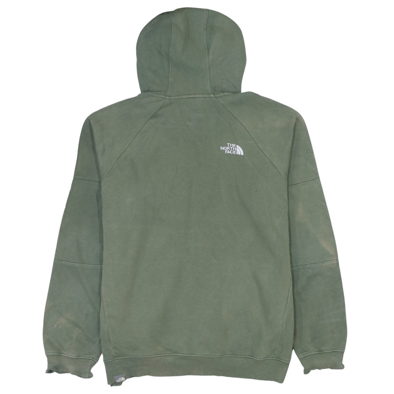The North Face Mens Green Pullover Hoodie L Outdoor Fleece Sweatshirt