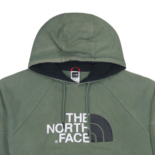 The North Face Mens Green Pullover Hoodie L Outdoor Fleece Sweatshirt