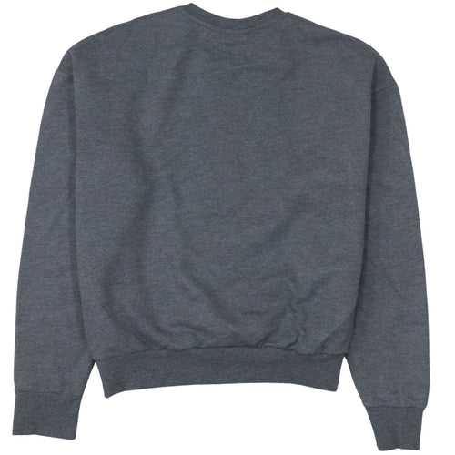 Disney Women Grey Bambi Graphic Crew Neck Sweatshirt XS