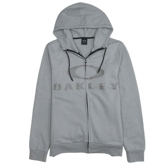 Oakley Men's Grey XL Full Zip Performance Hoodie