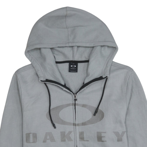 Oakley Men's Grey XL Full Zip Performance Hoodie