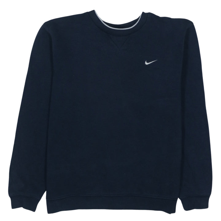Nike Boys Navy Blue Large Crew Neck Pullover Sweatshirt 14-16 Years
