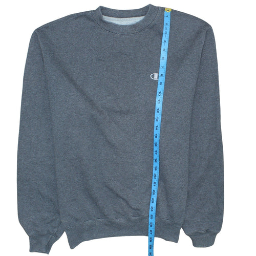 Champion Men’s Grey Pullover Sweatshirt M Fleece Crew Neck