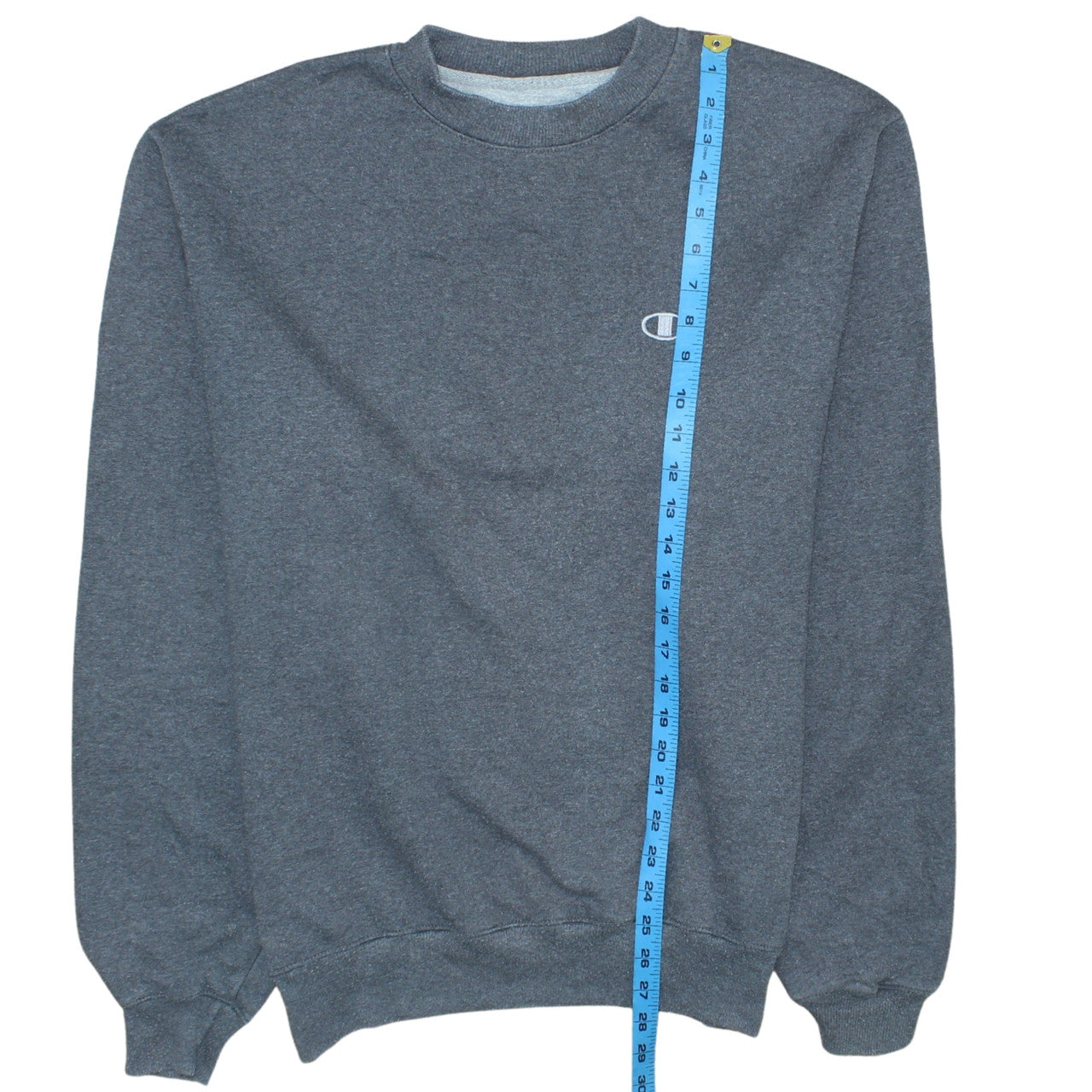 Champion Men’s Grey Pullover Sweatshirt M Fleece Crew Neck