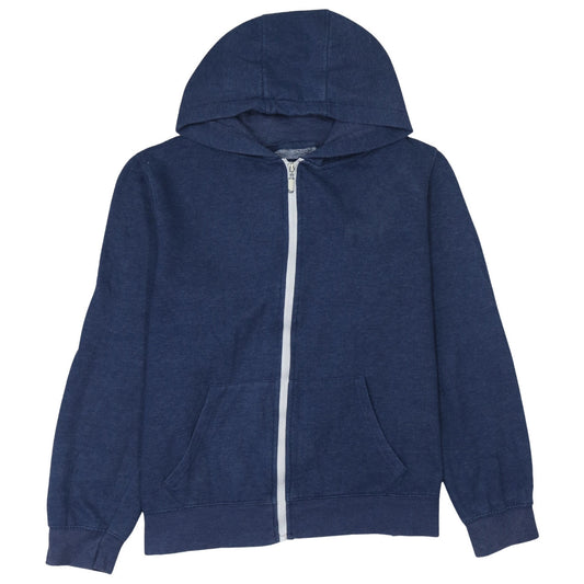 Atmosphere Women Blue Full Zip Hoodie Size 18 Cotton Blend Casual