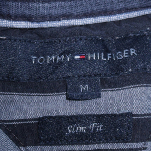 Tommy Hilfiger Men's Blue Slim Fit Polo Shirt Size M