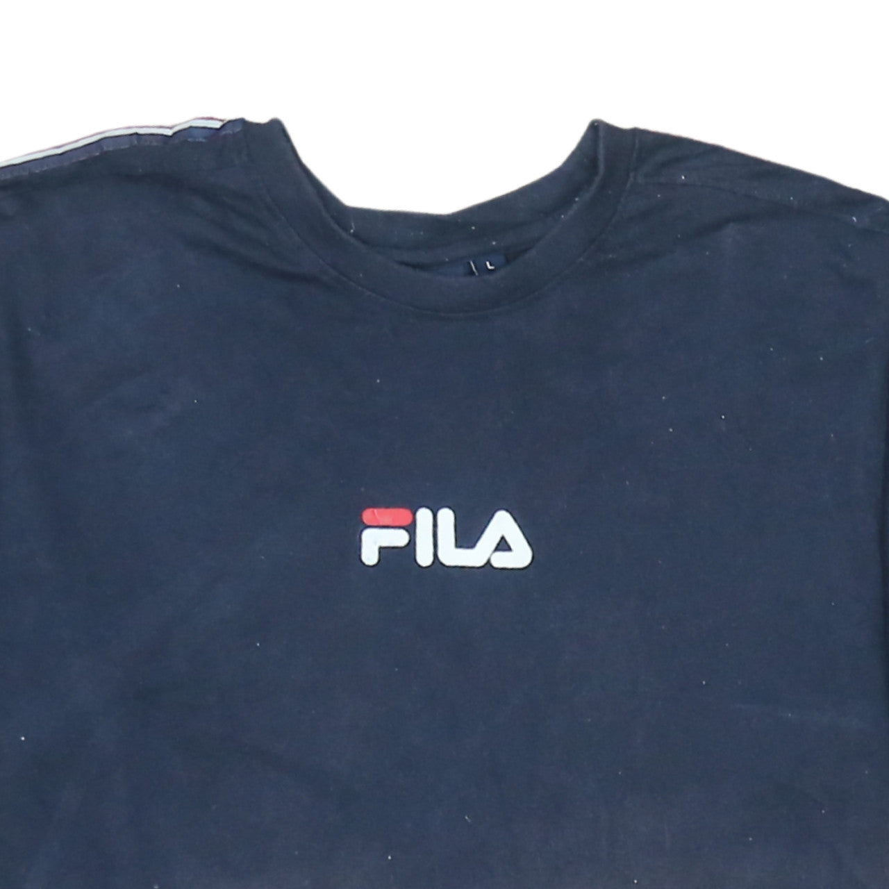 FILA Men's Blue Short Sleeve Crew Neck T-Shirt Size L Sportswear