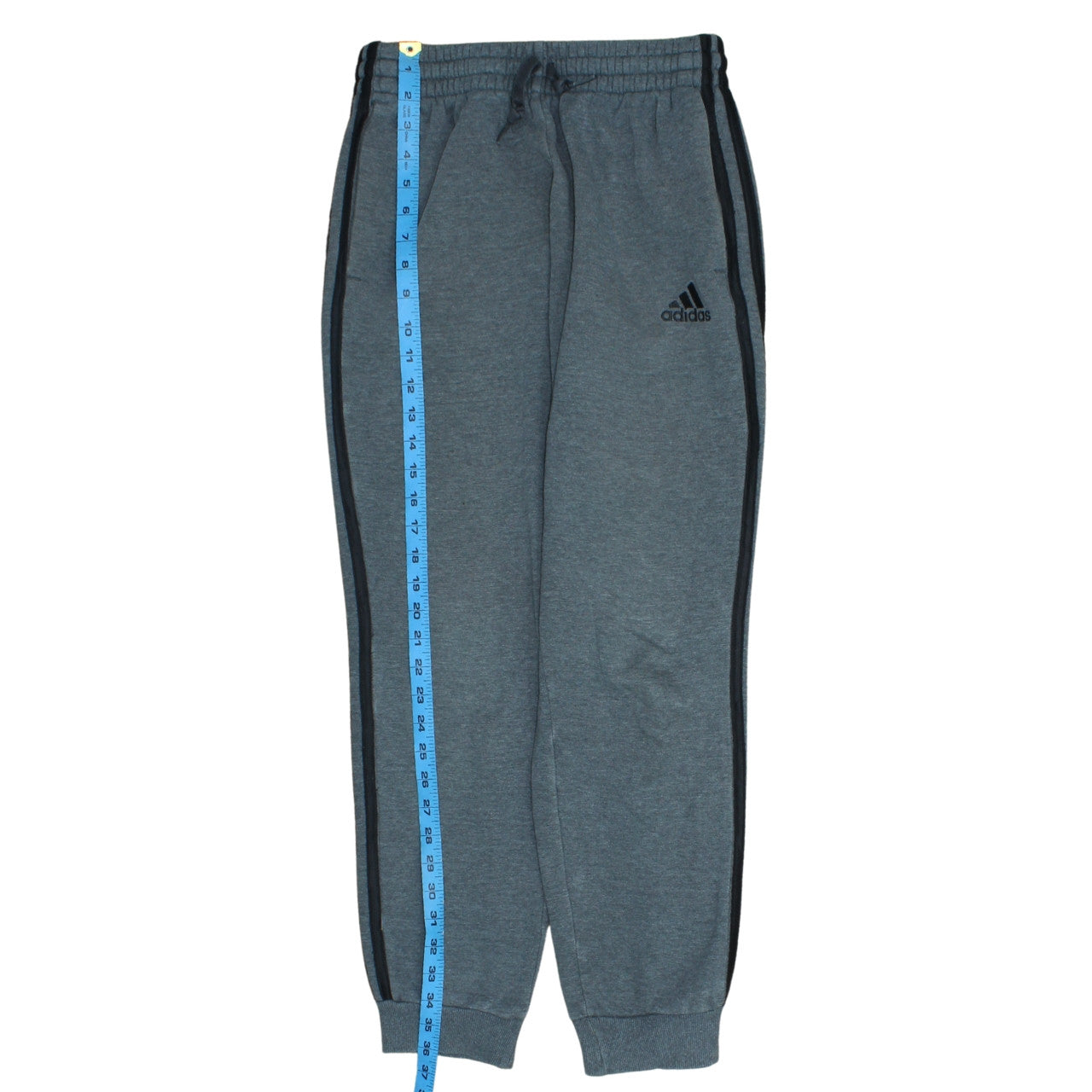Adidas Men's Grey Jogger Trousers M Regular Fit Sports Comfort