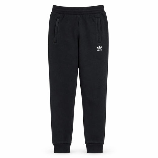 Front view of Adidas Men Black Jogger Trousers Medium Regular Fit