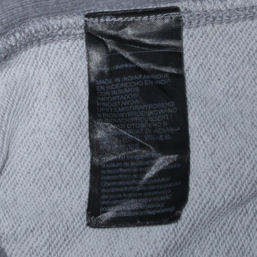 Calvin Klein Jeans Men’s Grey Pullover Hoodie Size S Classic Fit