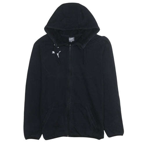 Puma Men's Black Full Zip Hoodie Size S Regular Fit Sportswear