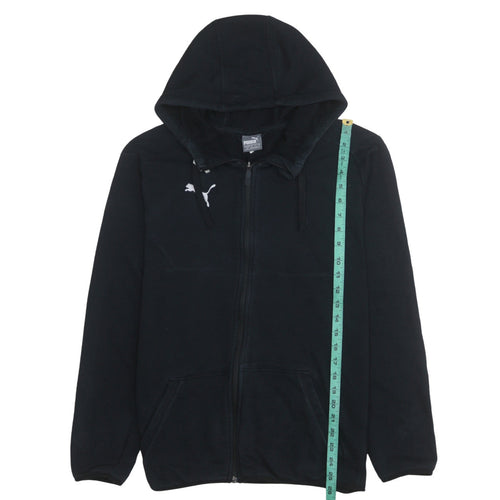 Puma Men's Black Full Zip Hoodie Size S Regular Fit Sportswear
