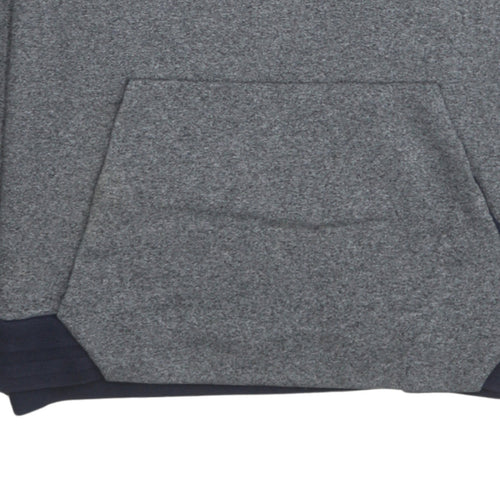 Lacoste Men's Grey Fleece 1/4 Zip Pullover Sweatshirt XL