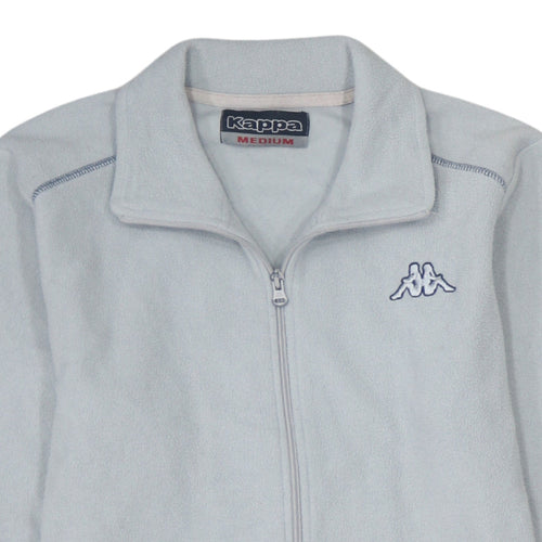 Kappa Women Grey Fleece Full Zip Jacket Size M