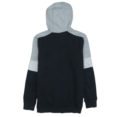 Adidas Boys Black Pullover Hoodie 13-14 Years Sports Logo Sweatshirt