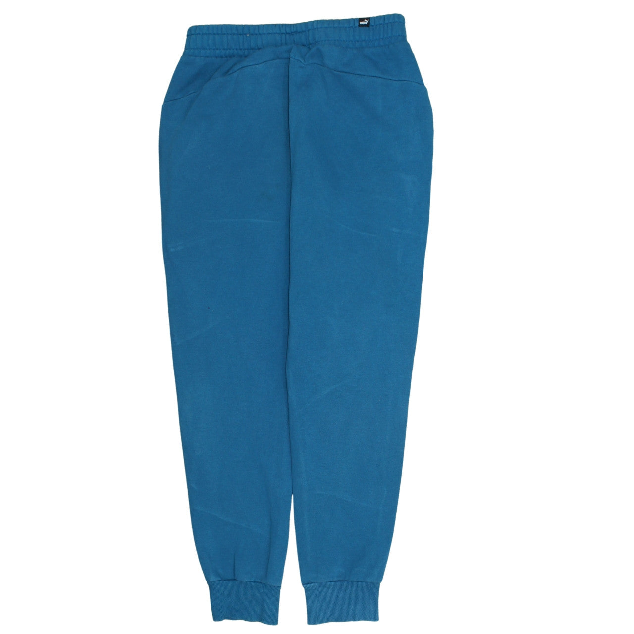 Puma Men's Blue Jogger Sweatpants M Regular Fit Tapered Fleece