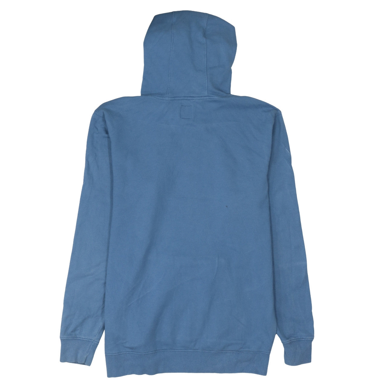 Vans Men's Blue Pullover Hoodie Medium Cotton Graphic Logo