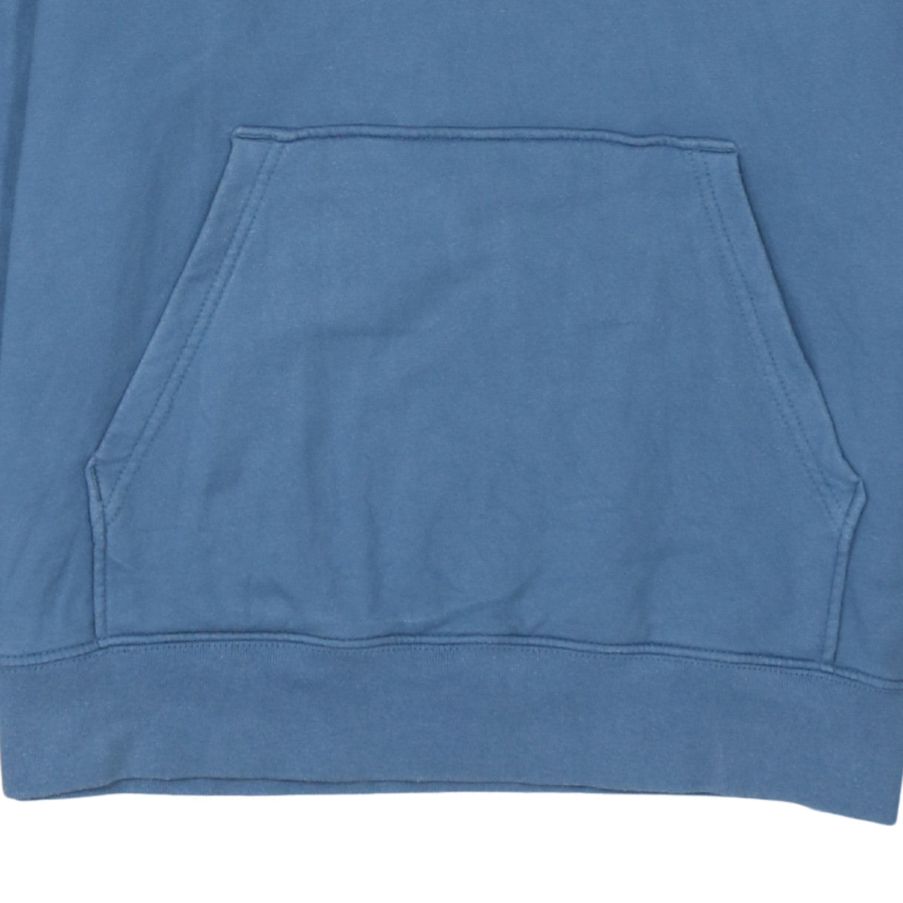 Vans Men's Blue Pullover Hoodie Medium Cotton Graphic Logo