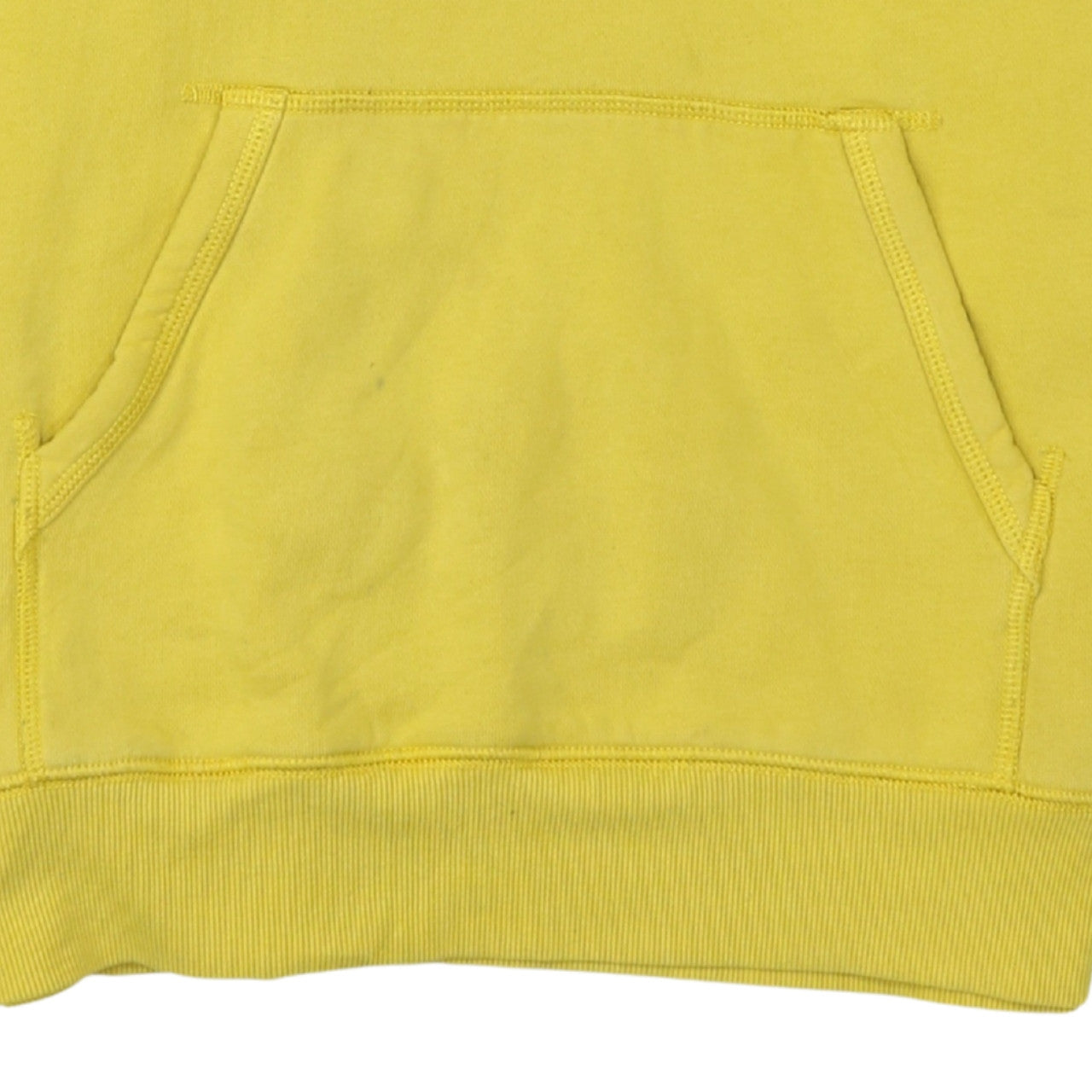 Vans Women's Yellow Pullover Hoodie Small Cotton Blend Casual Sweatshirt