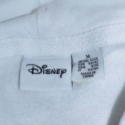 Primark Disney Women's White Mickey Mouse Pullover Hoodie Size M 12/14