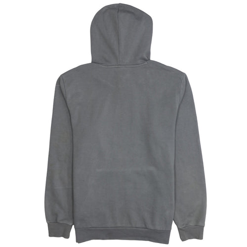 Puma Men's Grey Pullover Hoodie Small Graphic Print Sportswear