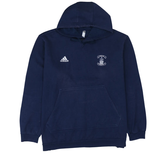 Adidas Men's Blue 2XL Pullover Hoodie Preston Athletic Logo