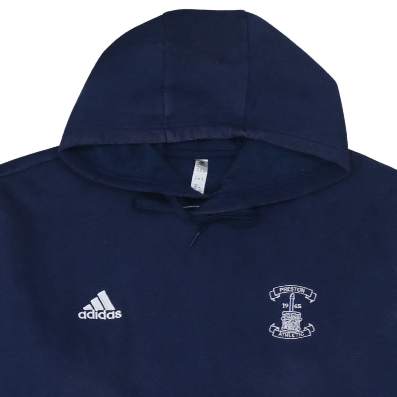 Adidas Men's Blue 2XL Pullover Hoodie Preston Athletic Logo