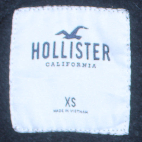 Hollister Mens Multicoloured XS Pullover Hoodie with Logo Print