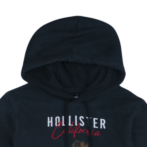 Hollister Mens Multicoloured XS Pullover Hoodie with Logo Print