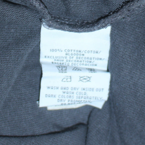 Tommy Hilfiger Men’s Black XL Crew Neck Pullover Sweatshirt