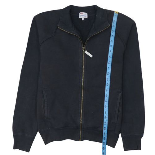 Levi's California Men's Black Size S Cotton Full Zip Track Jacket