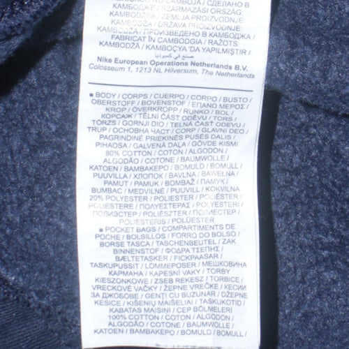 Nike Men Navy Blue XL Sweatpants Jogger Trousers Comfy Fit