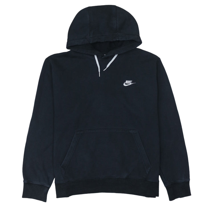 Nike Womens Black XS Pullover Hoodie Cotton Blend Casual Sportswear