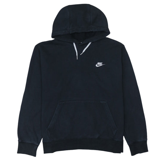 Nike Womens Black XS Pullover Hoodie Cotton Blend Casual Sportswear
