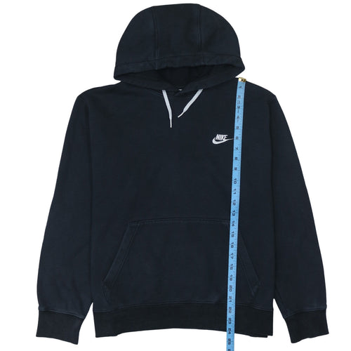 Nike Womens Black XS Pullover Hoodie Cotton Blend Casual Sportswear
