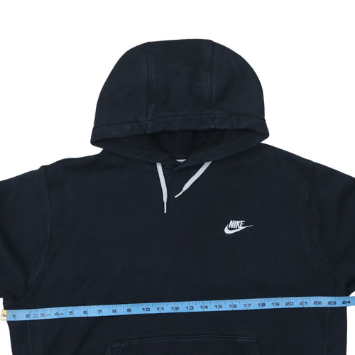 Nike Womens Black XS Pullover Hoodie Cotton Blend Casual Sportswear