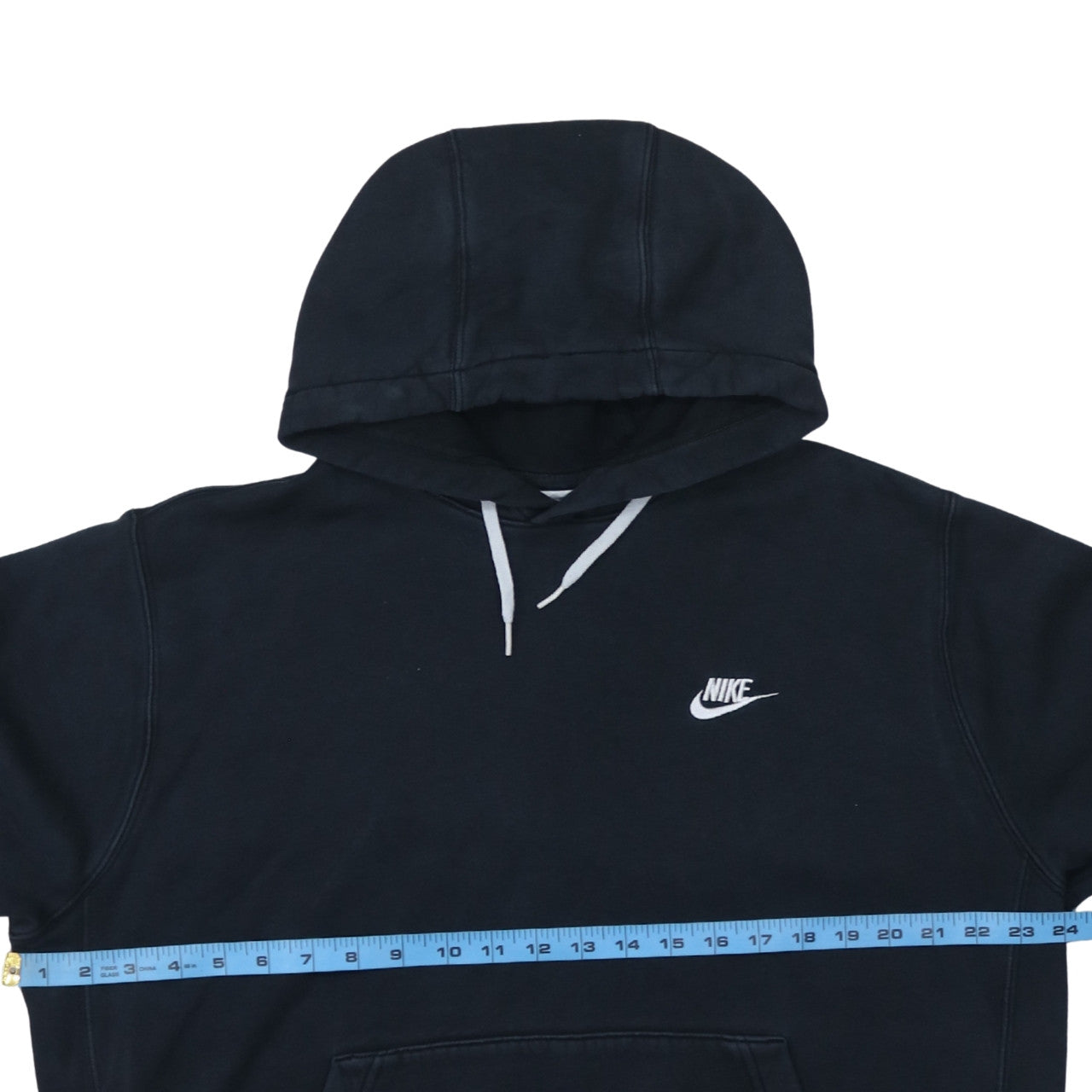 Nike Womens Black XS Pullover Hoodie Cotton Blend Casual Sportswear